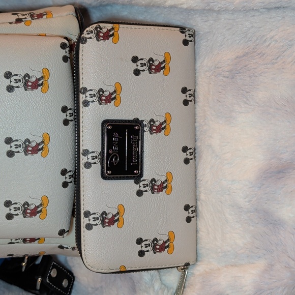Loungefly Mickey Mouse Backpack And Wallet Set - Picture 3 of 11